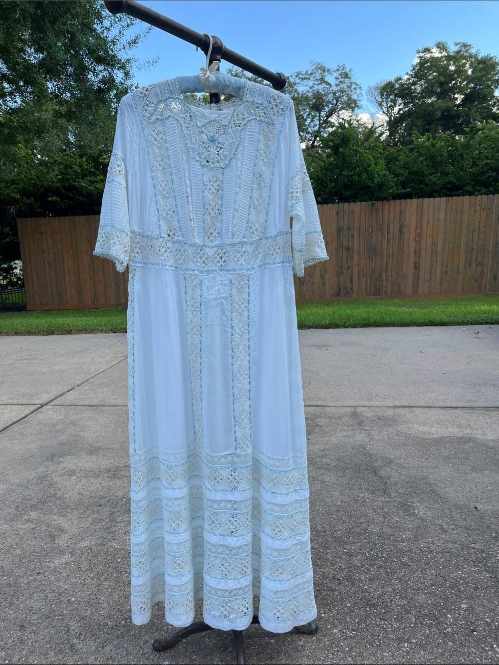 Antique Dress - Repaired Reworked
